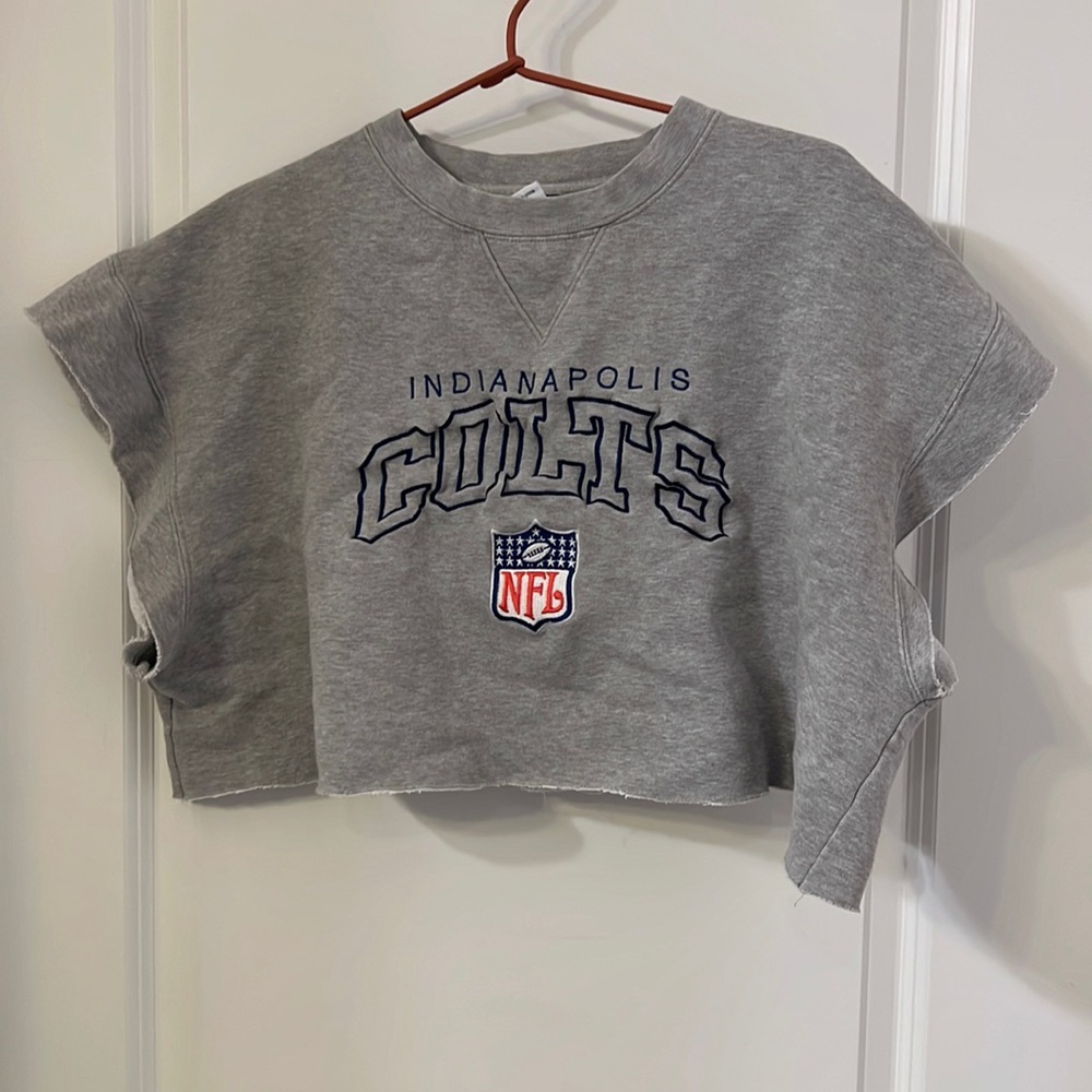 Vintage Urban Renewal NFL cropped boxy sweatshirt - size L/XL